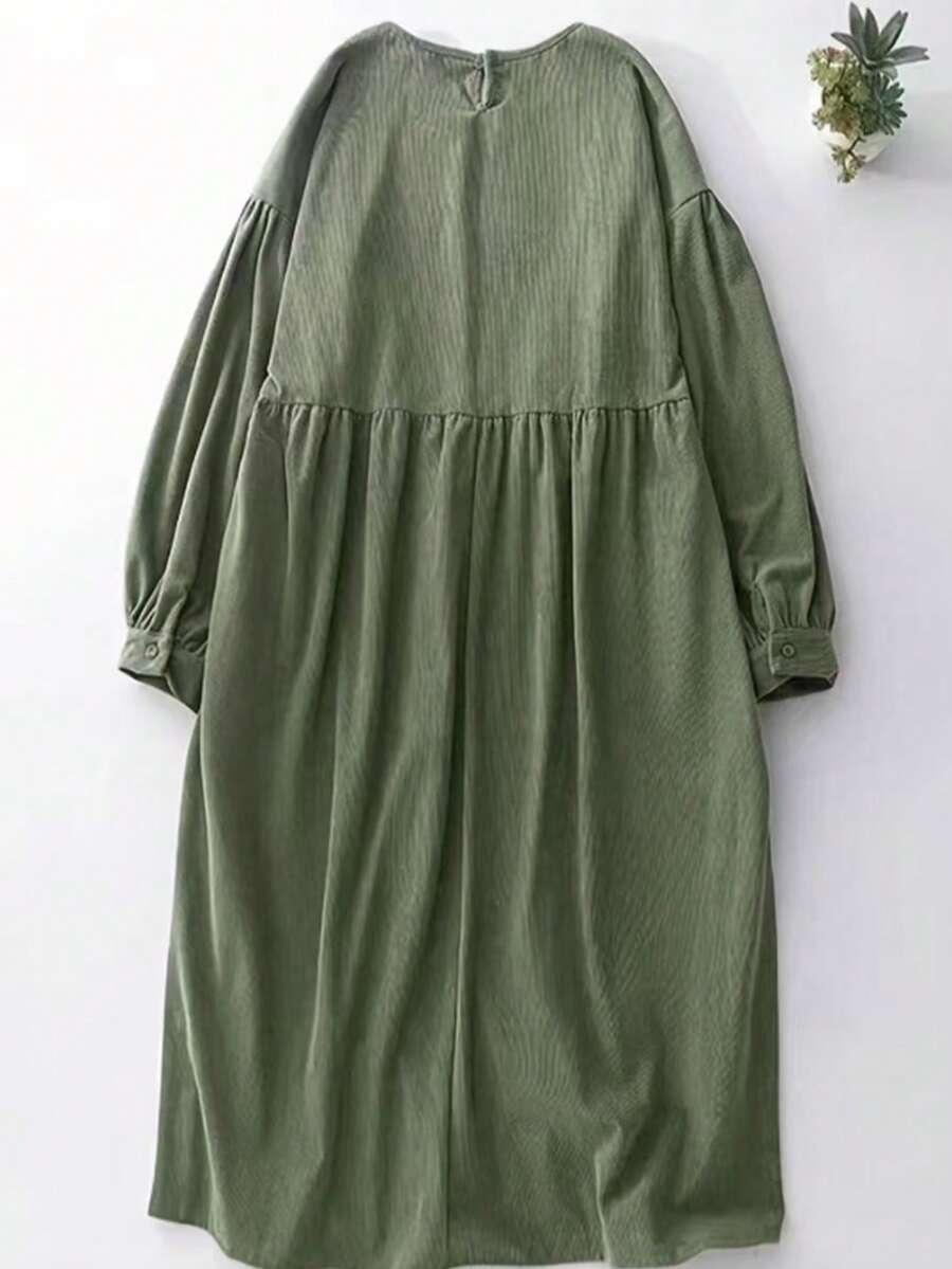 zielona maxi sukienka