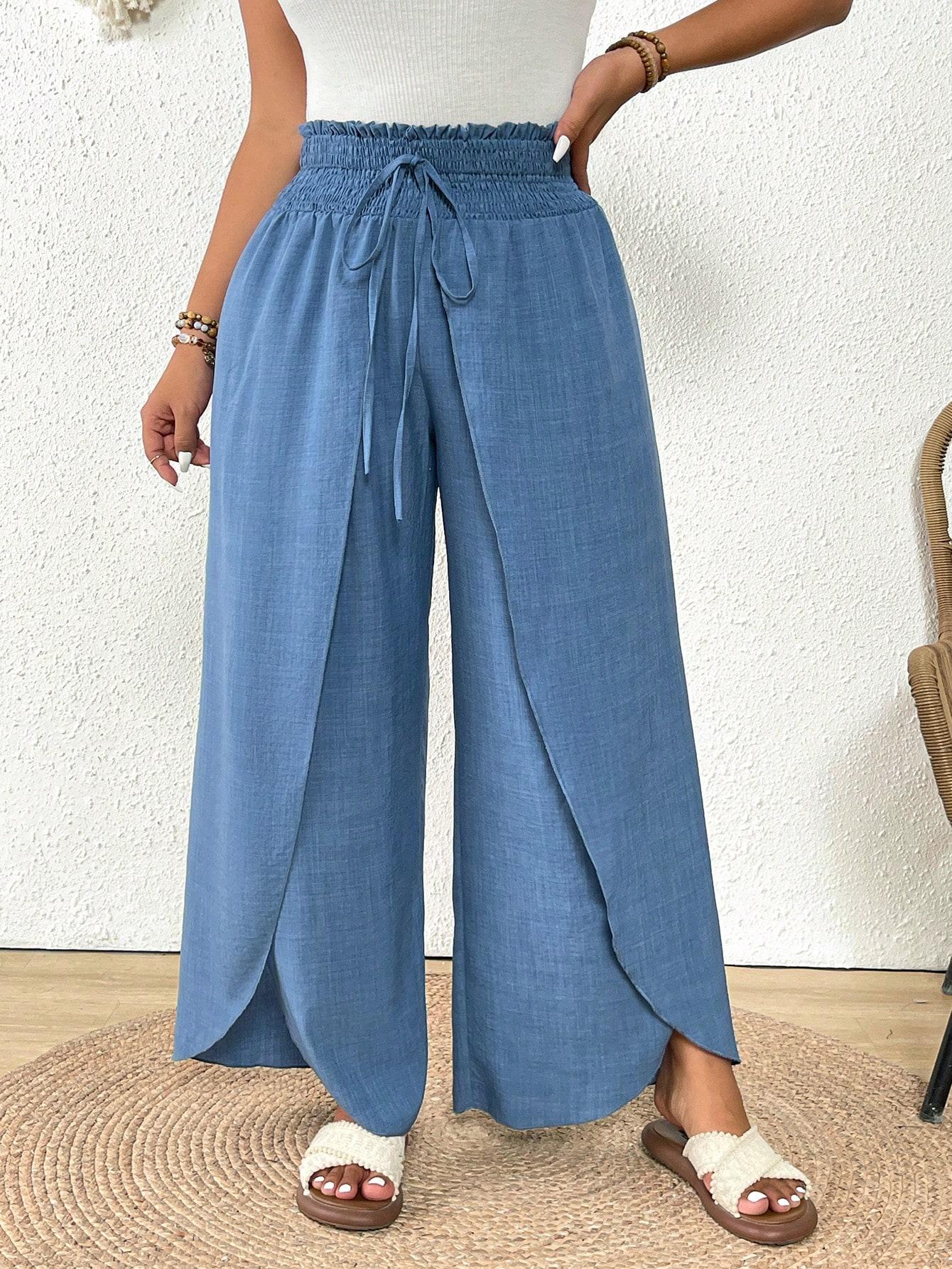 NIEBIESKIE SPODNIE CASUAL