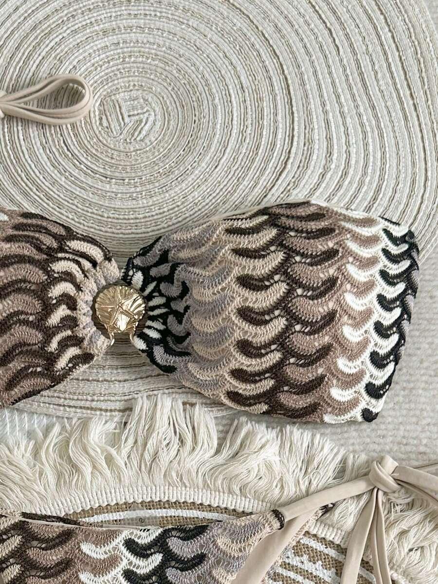 dół od bikini wiązanie