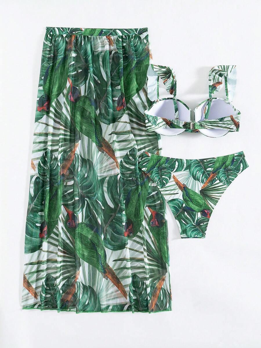 DWUCZĘŚCIOWY STRÓJ KĄPIELOWY SARONG KOMPLET
