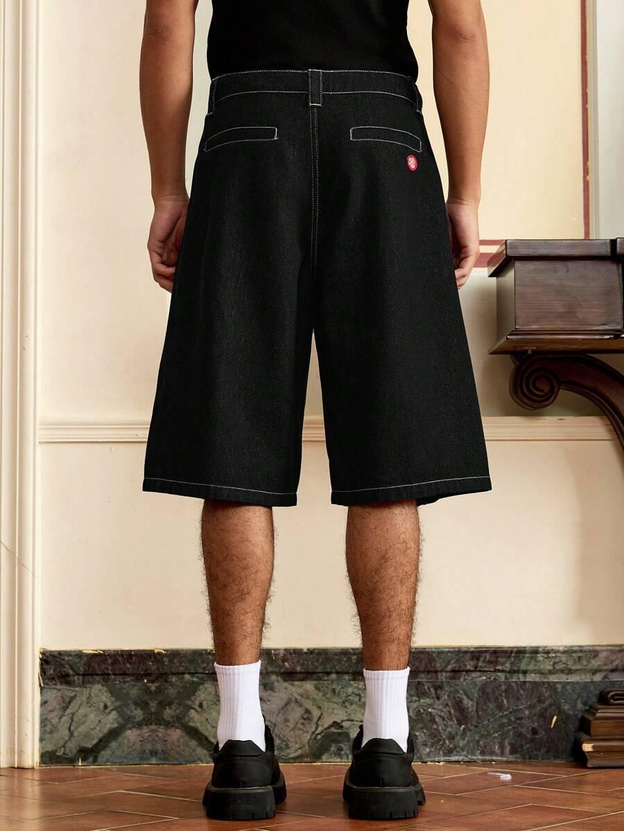 CZARNE SPODNIE JEANS