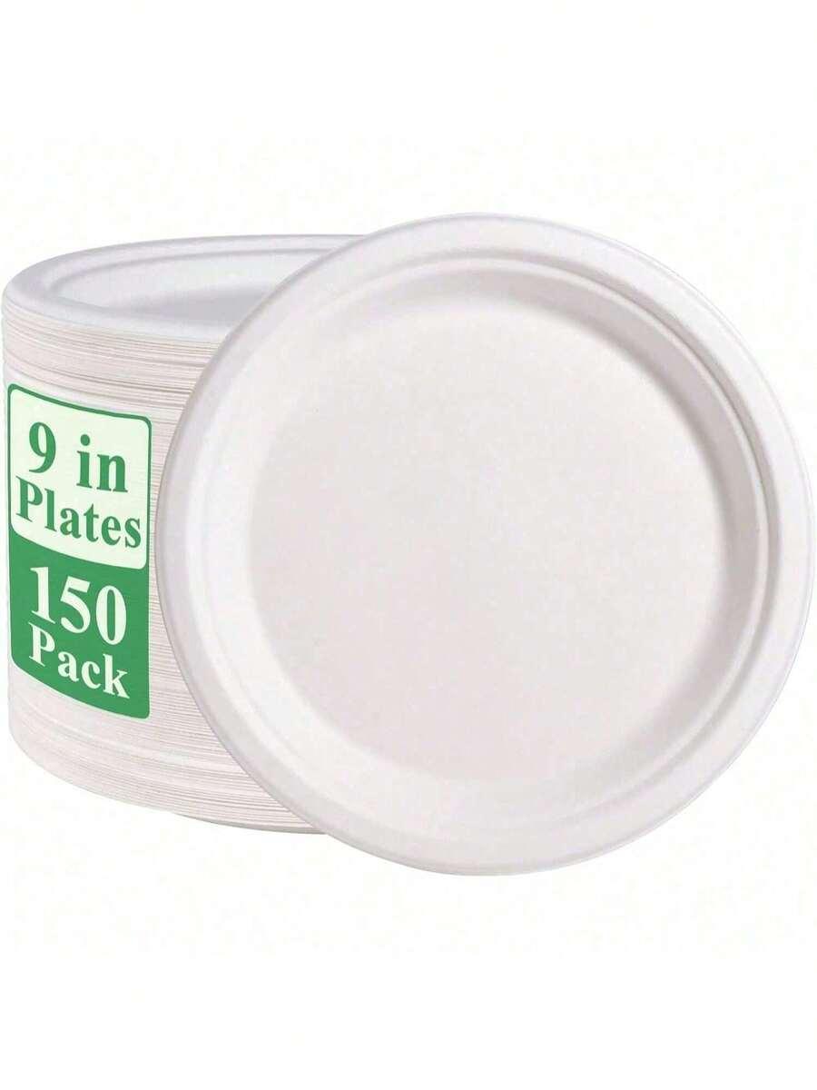 papierowe jednorazowe talerzyki 50-pack