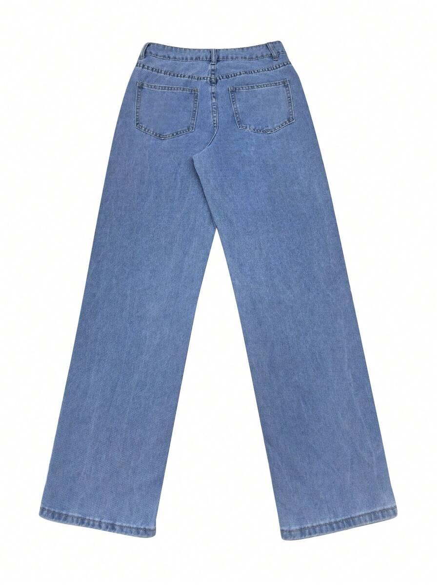 SPODNIE JEANS DZWONY