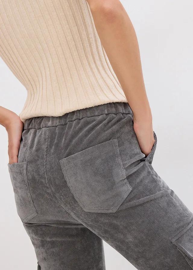 SZARE SPODNIE CASUAL