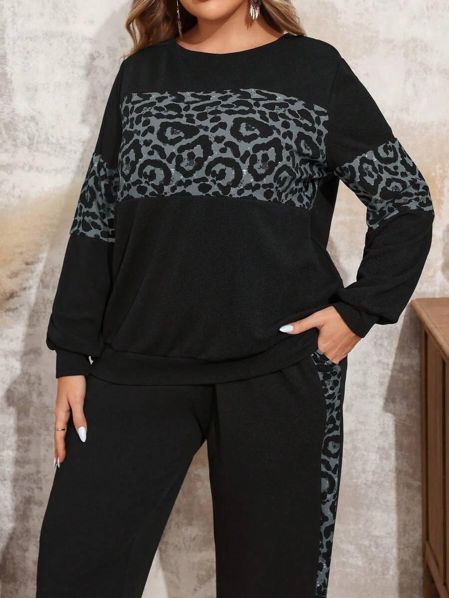 BLUZA ANIMAL PRINT
