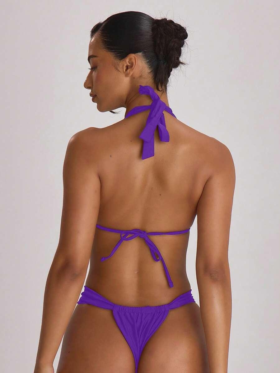 FIOLETOWY DÓŁ OD BIKINI