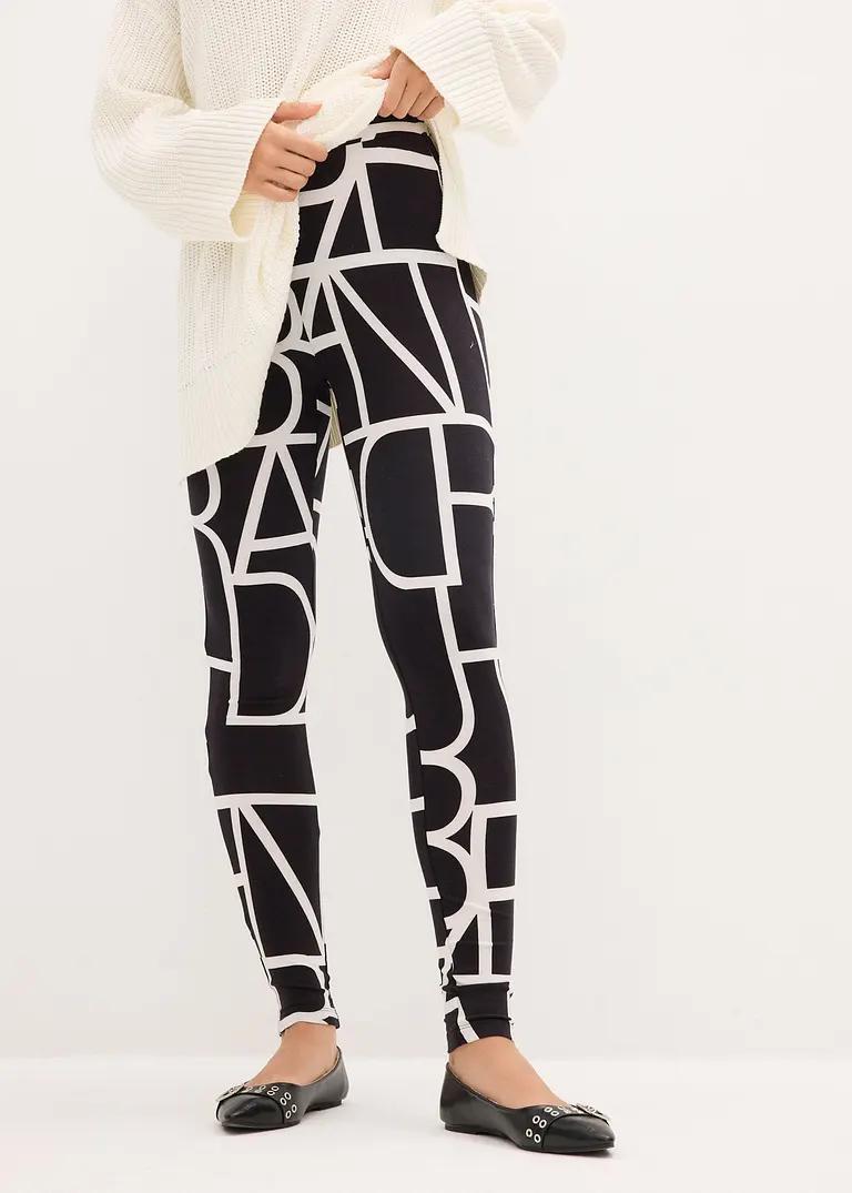 LEGGINSY WE WZORY