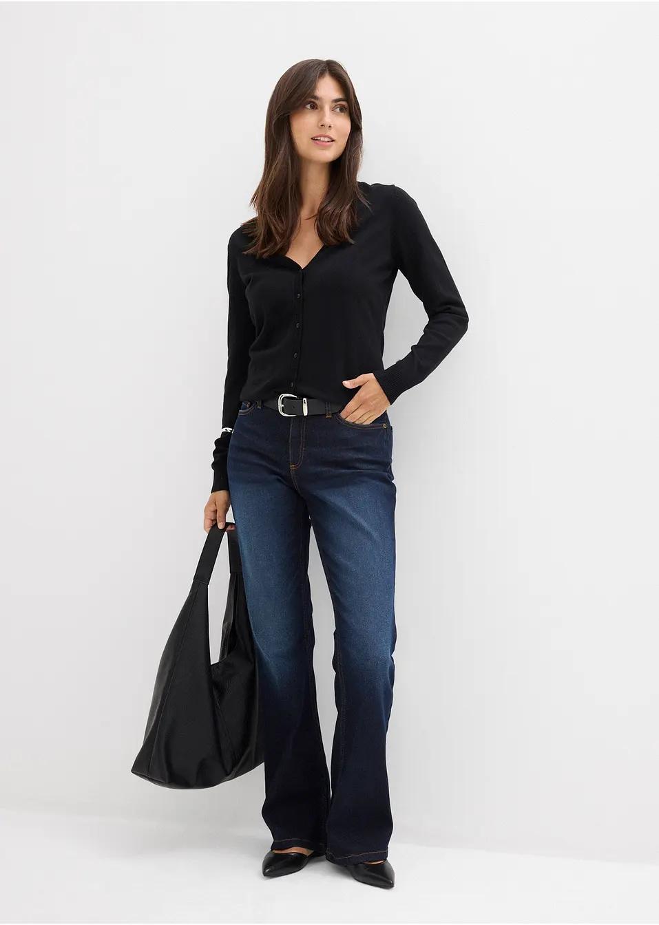 NIEBIESKIE SPODNIE JEANS 