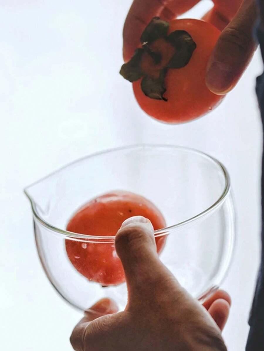 szklana przezroczysta miska