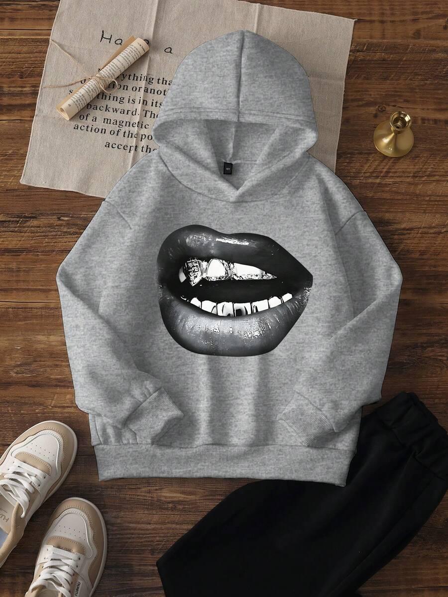 BLUZA Z KAPTUREM