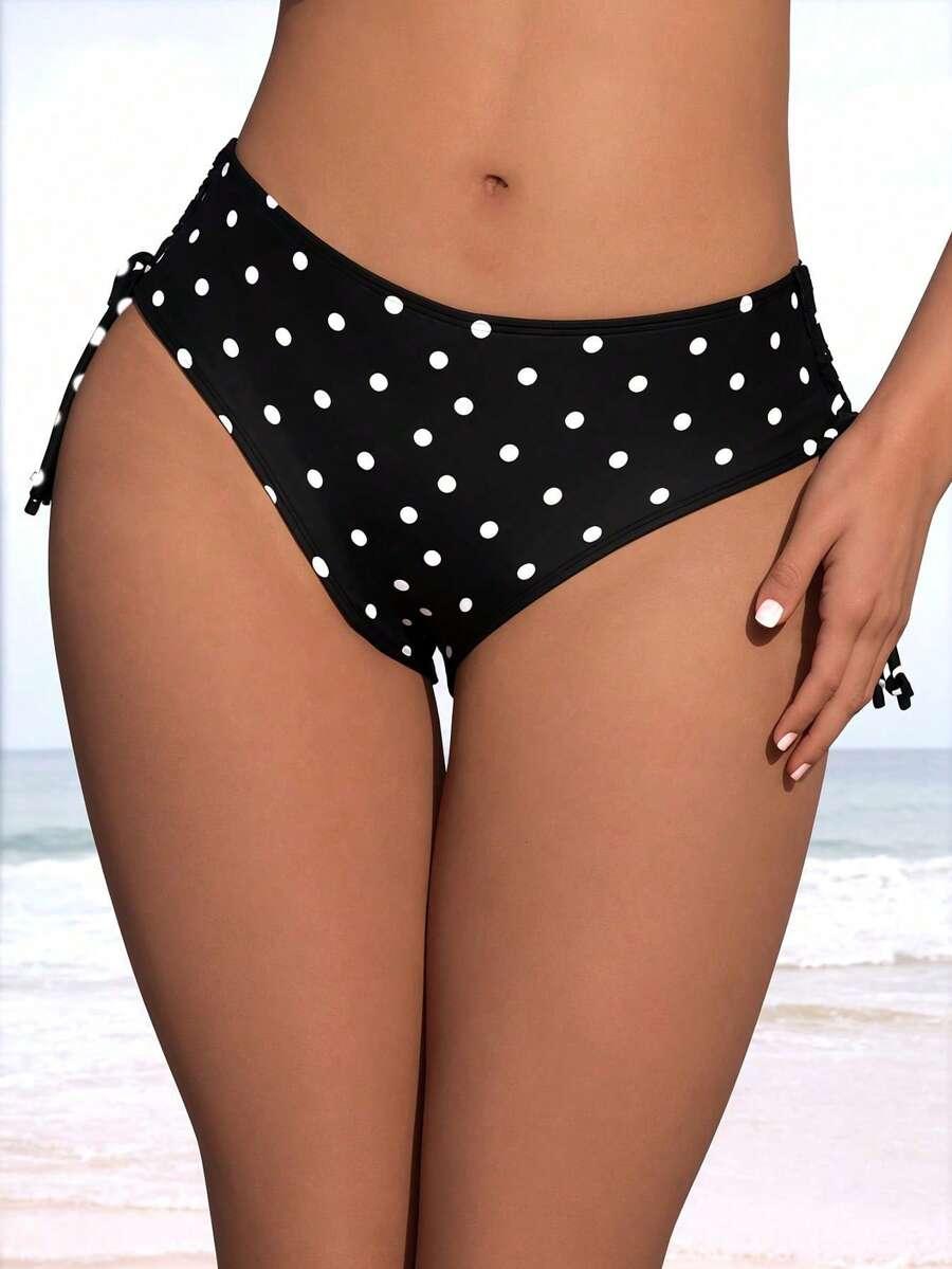 DÓŁ OD BIKINI PRINT GROSZKI
