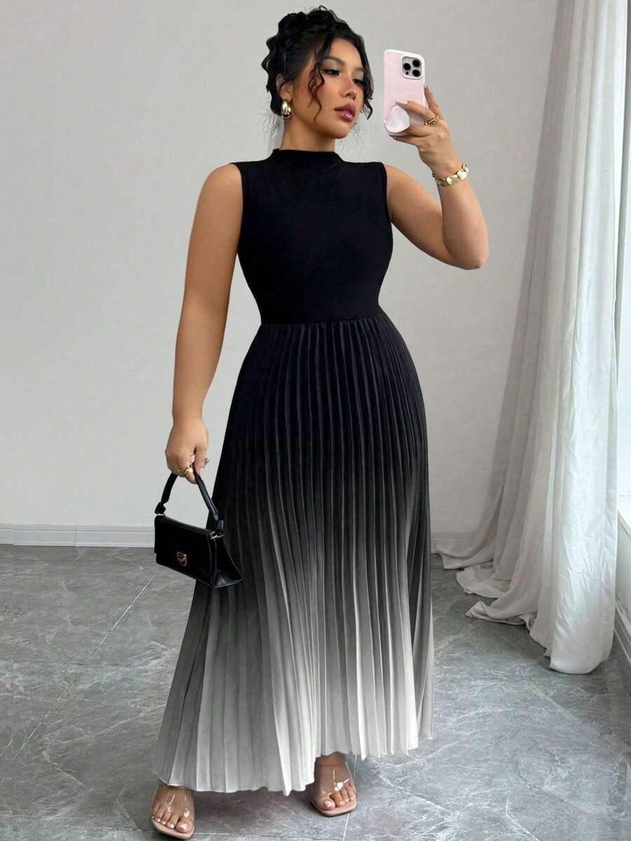 MAXI SUKIENKA OMBRE