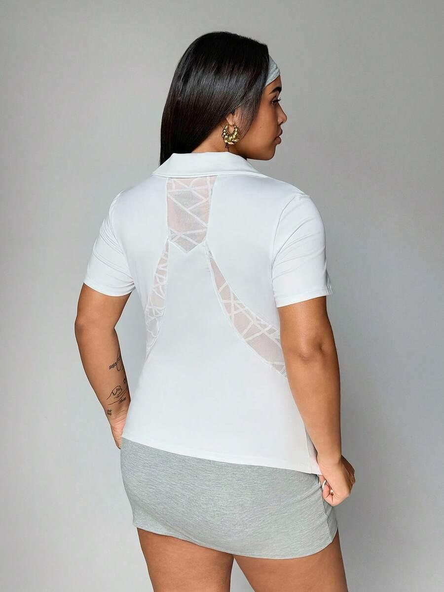 T-SHIRT DAMSKI BIAŁY