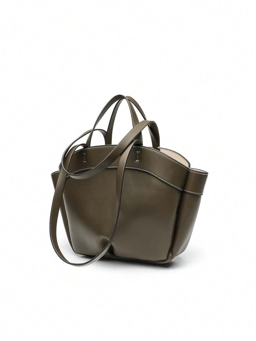zielona torebka imitacja skóry