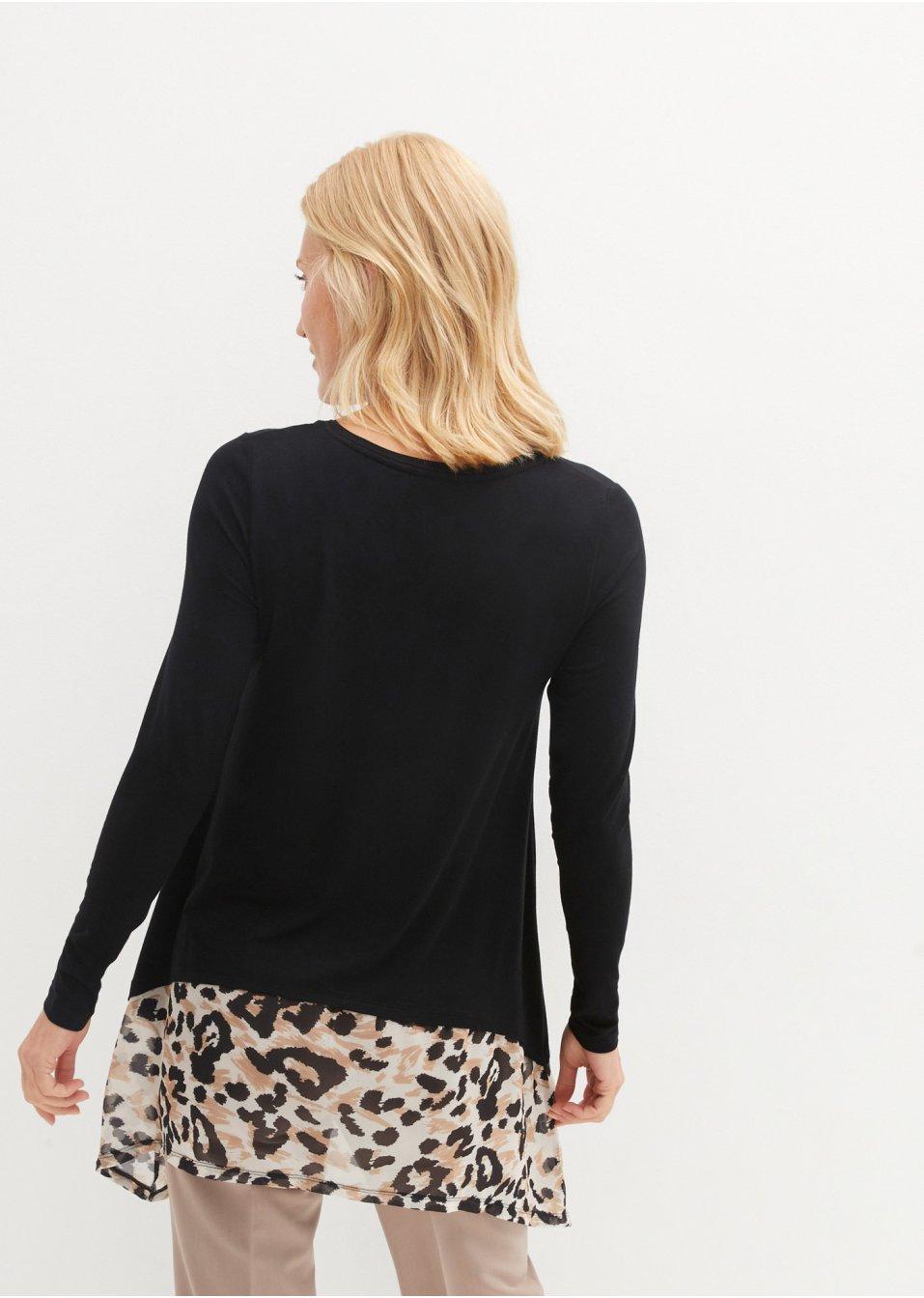 bluzkaanimal print