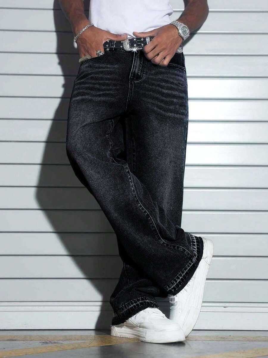 CZARNE JEANSY CASUAL
