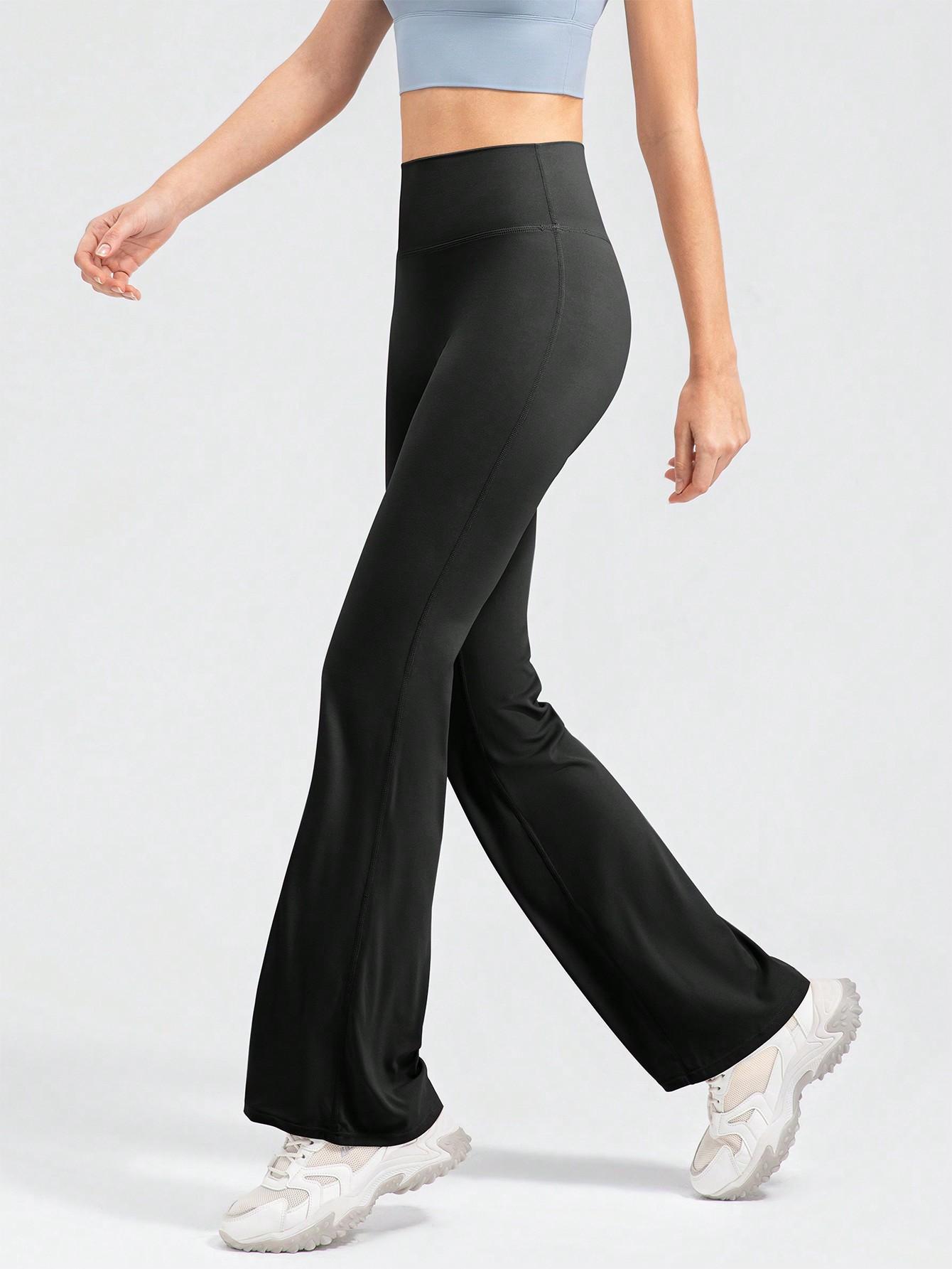 CZARNE LEGGINSY DZWONY