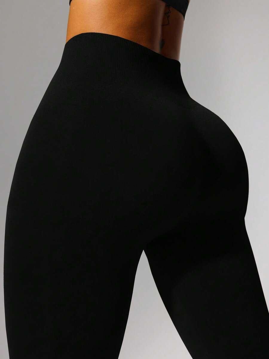 CZARNE LEGGINSY wysoki stan