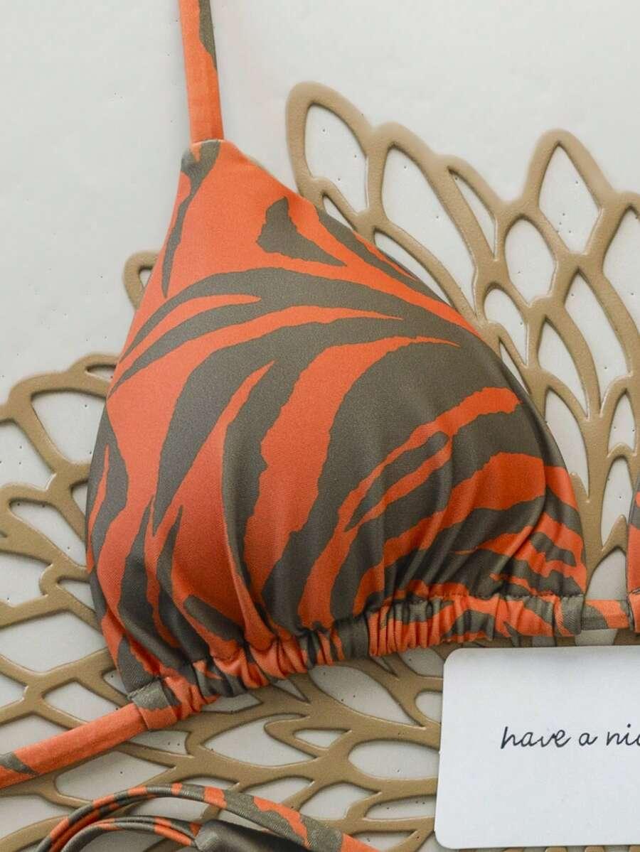 góra od bikini ANIMAL PRINT
