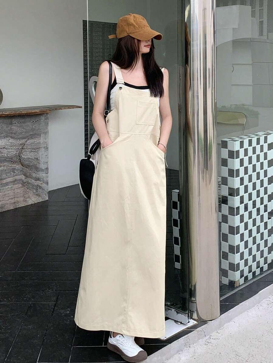 jeansowa maxi sukienka