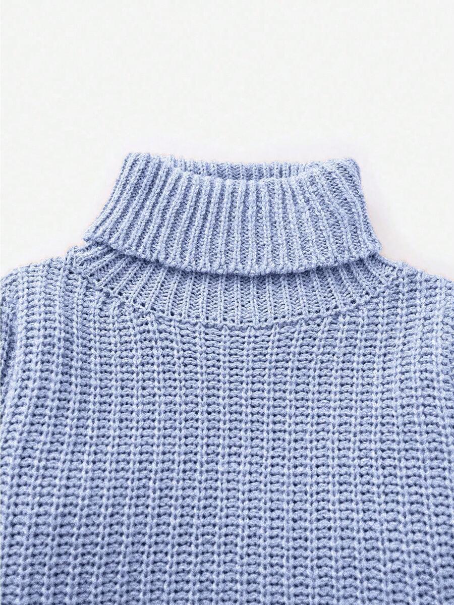 FIOLETOWY SWETER GOLF