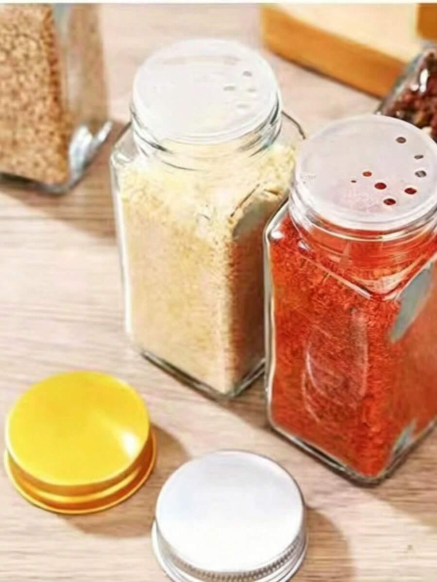 szklane pojemniki na przyprawy 12-pack