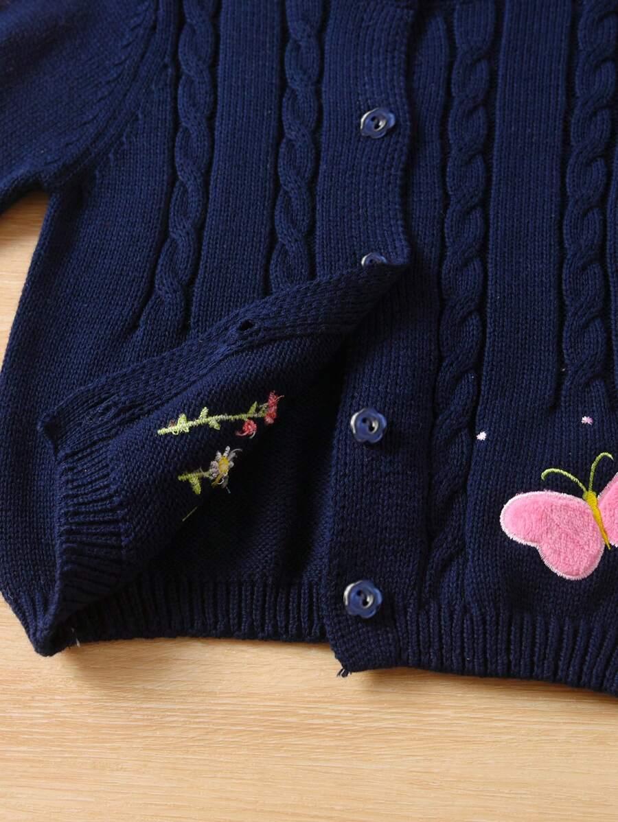GRANATOWY SWETER GUZIKI