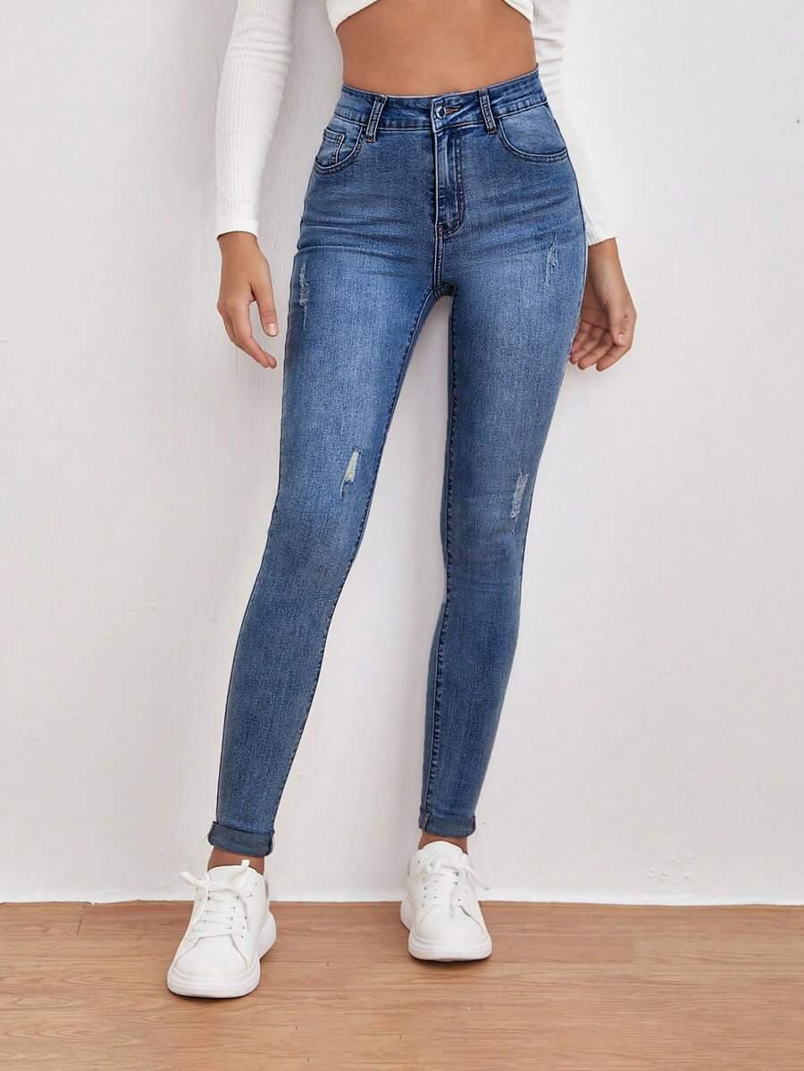 spodnie jeans rurki