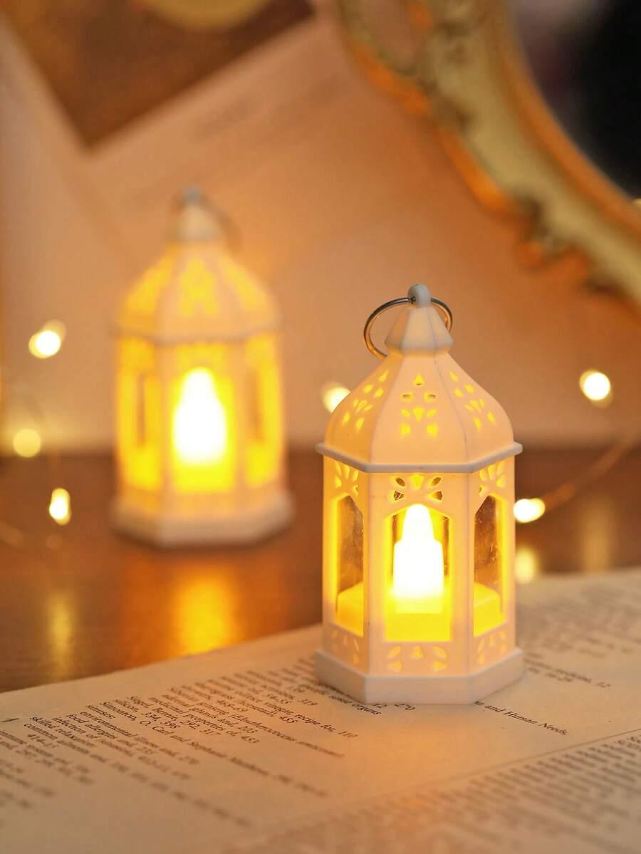 biały lampion 2-pack