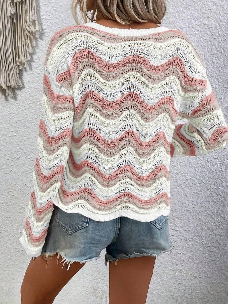 sweter z długim rękawem 
