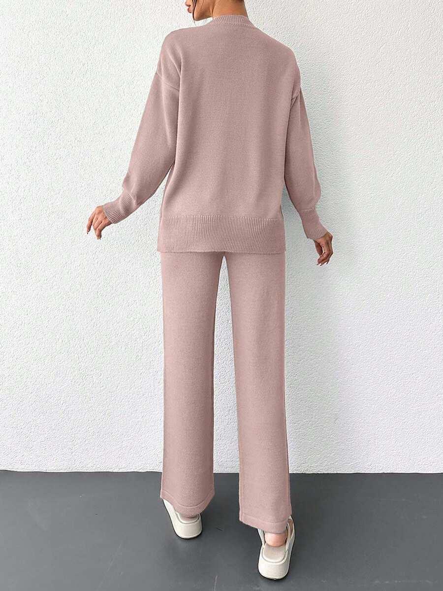 SWETER SPODNIE KOMPLET