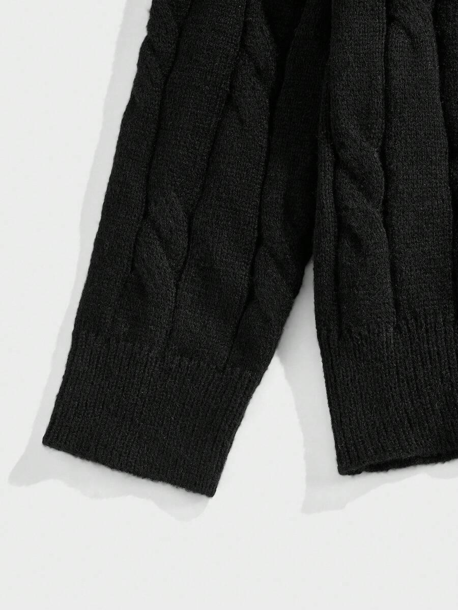 CZARNY SWETER CASUAL
