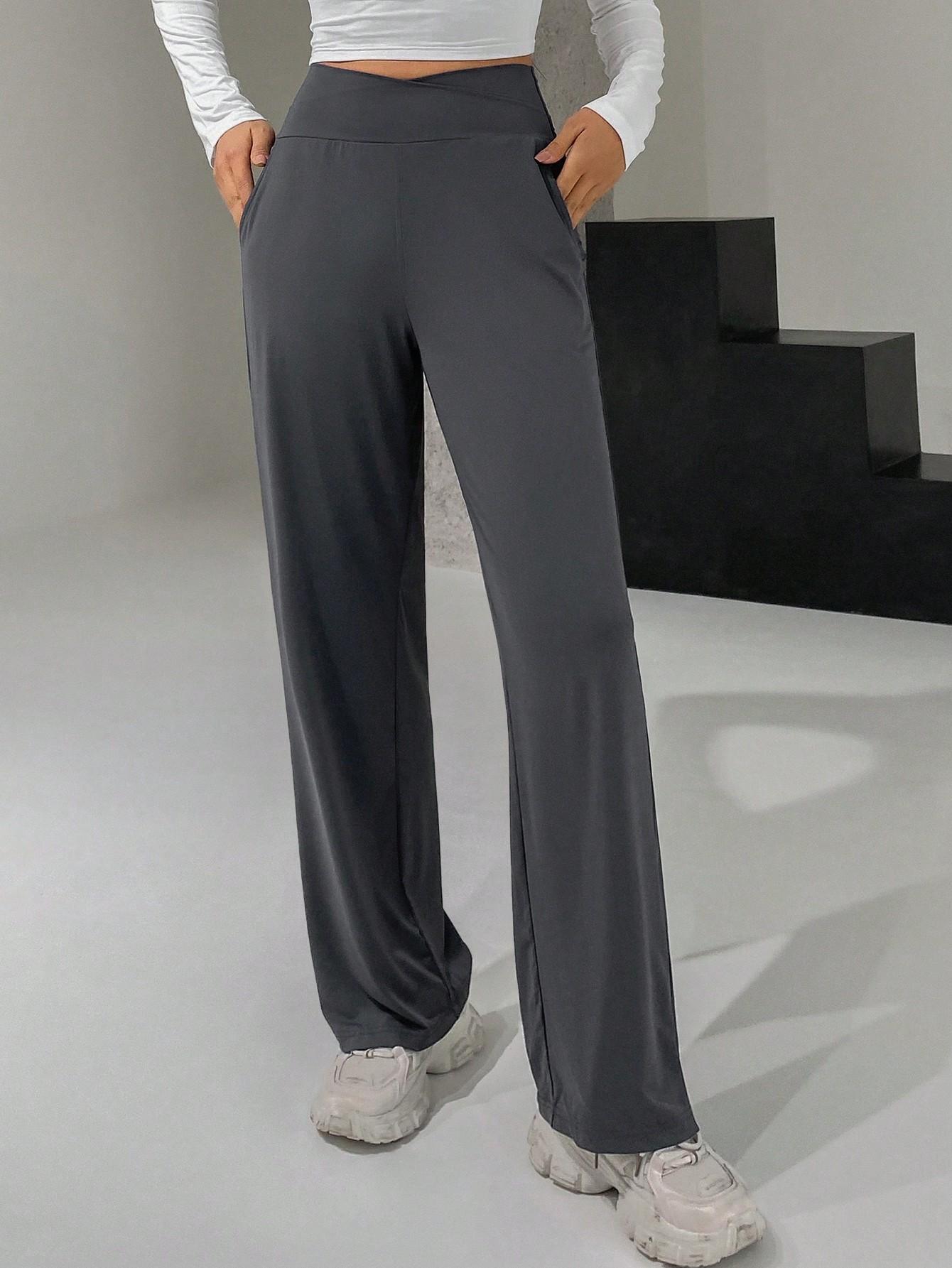 szare spodnie casual