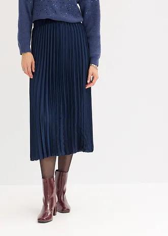 SPÓDNICA MIDI PLISOWANA 