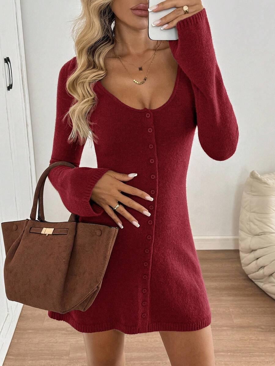 CZERWONA MINI SUKIENKA