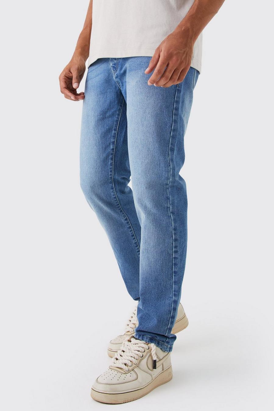 proste klasyczne spodnie jeans