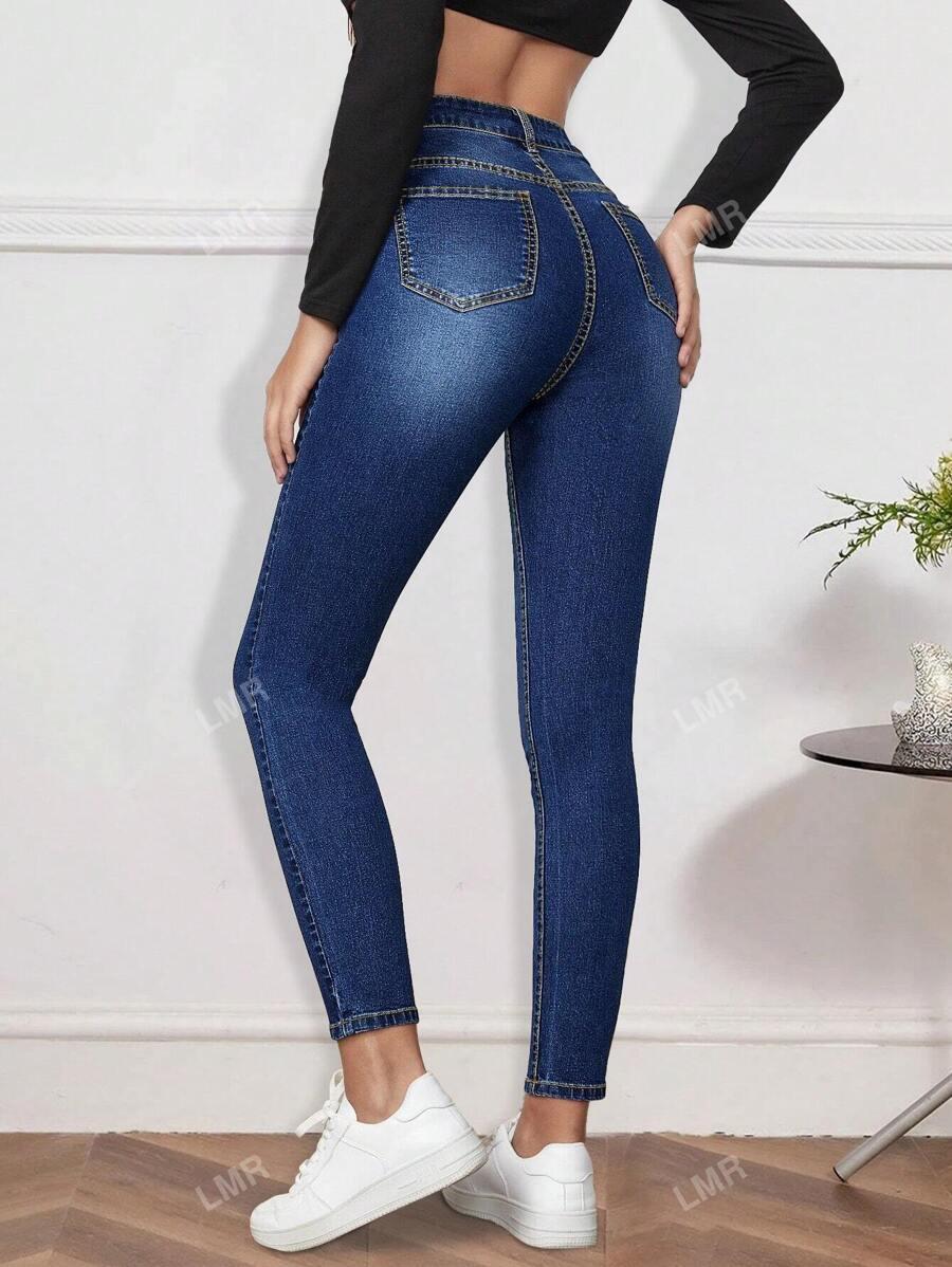 NIEBIESKIE JEANSY RURKI