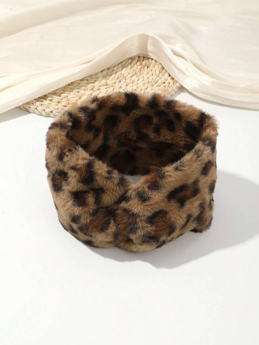 opaska na głowę animal print
