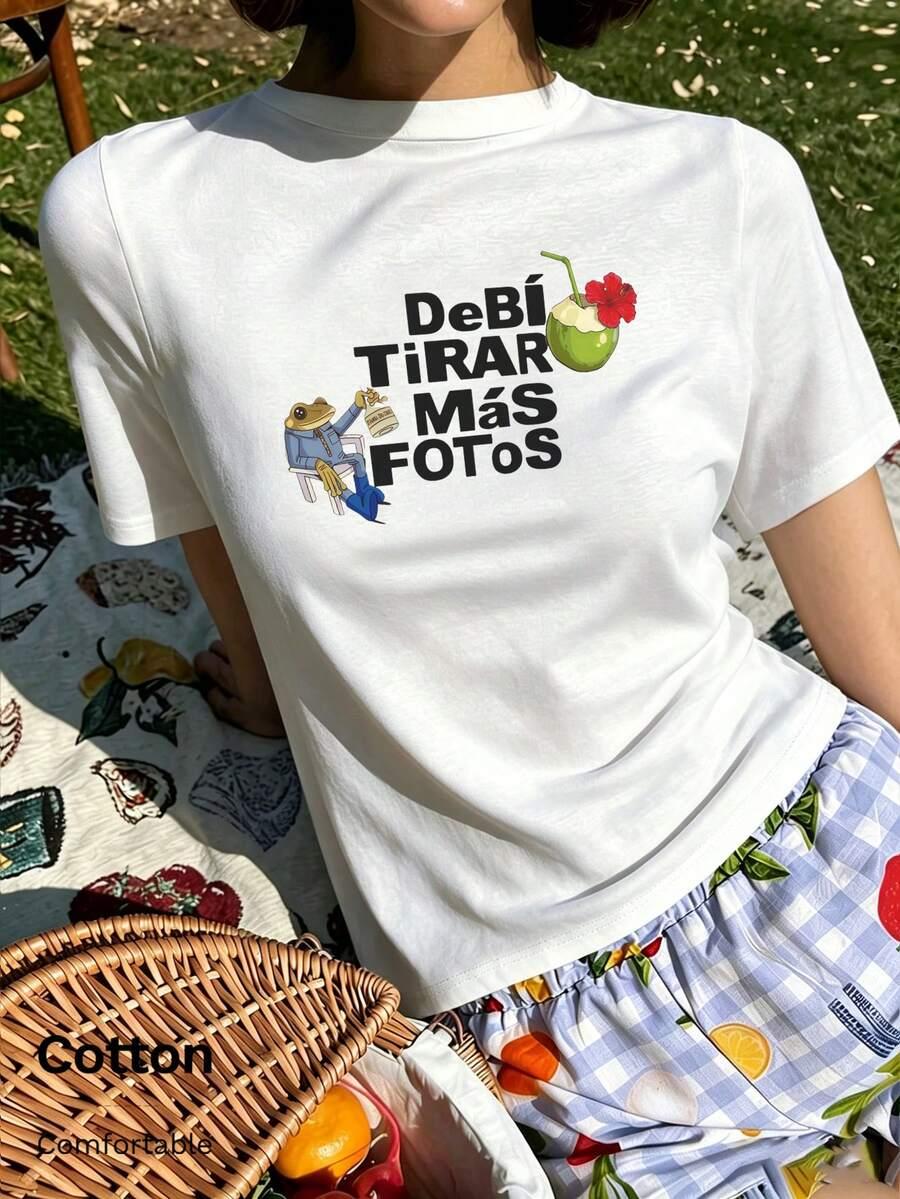 biały t-shirt krótki rękaw