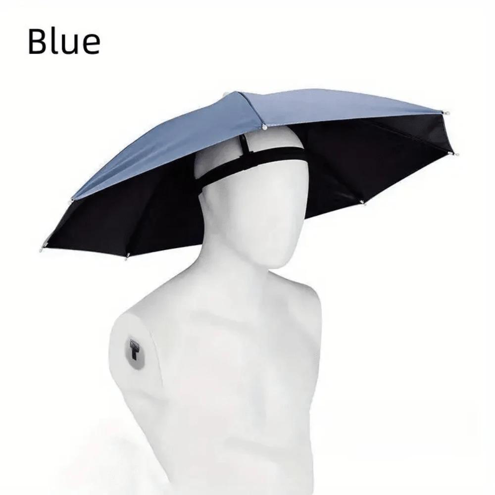 SKŁADANY NIEBIESKI PARASOL