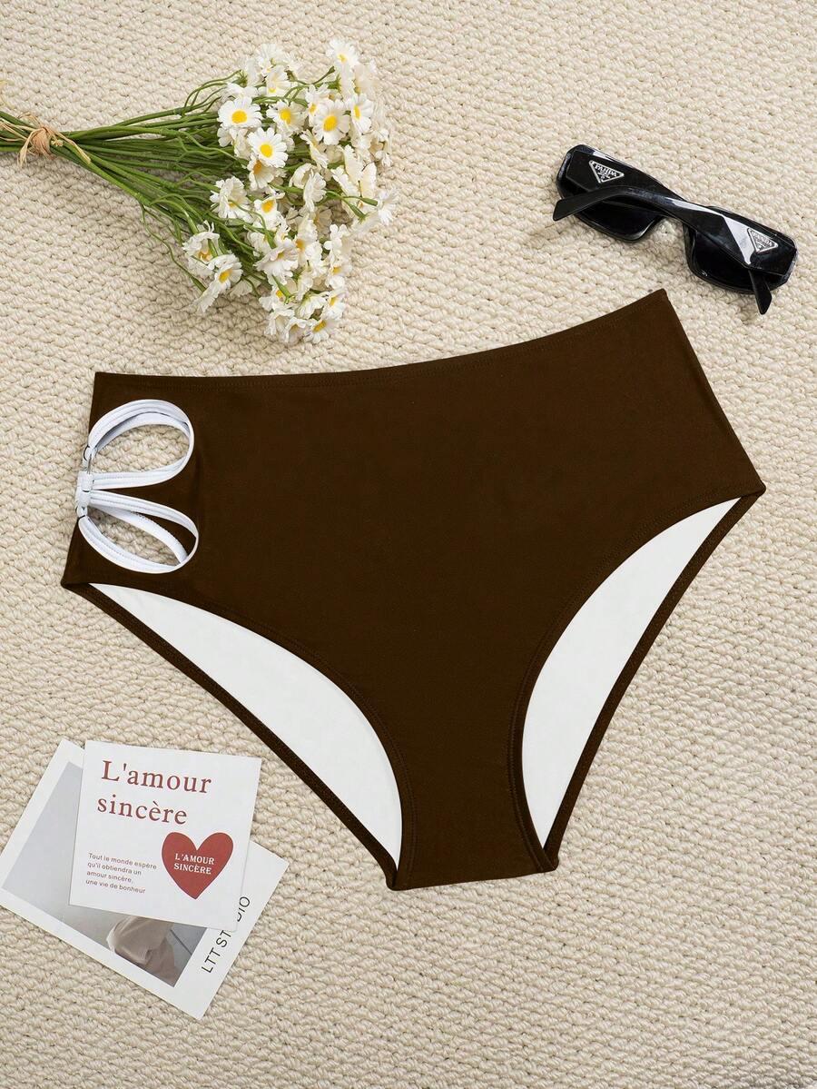 BRĄZOWY DÓŁ OD BIKINI