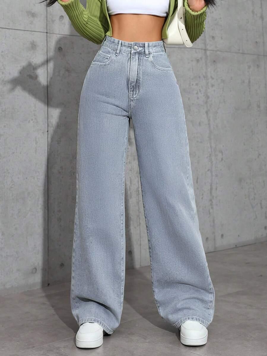 NIEBIESKIE SPODNIE JEANS