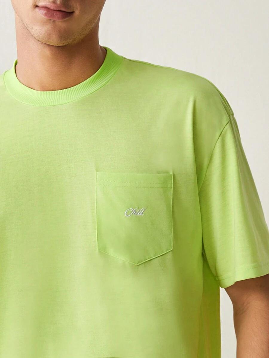 T-SHIRT MĘSKI OKRĄGŁY DEKOLT