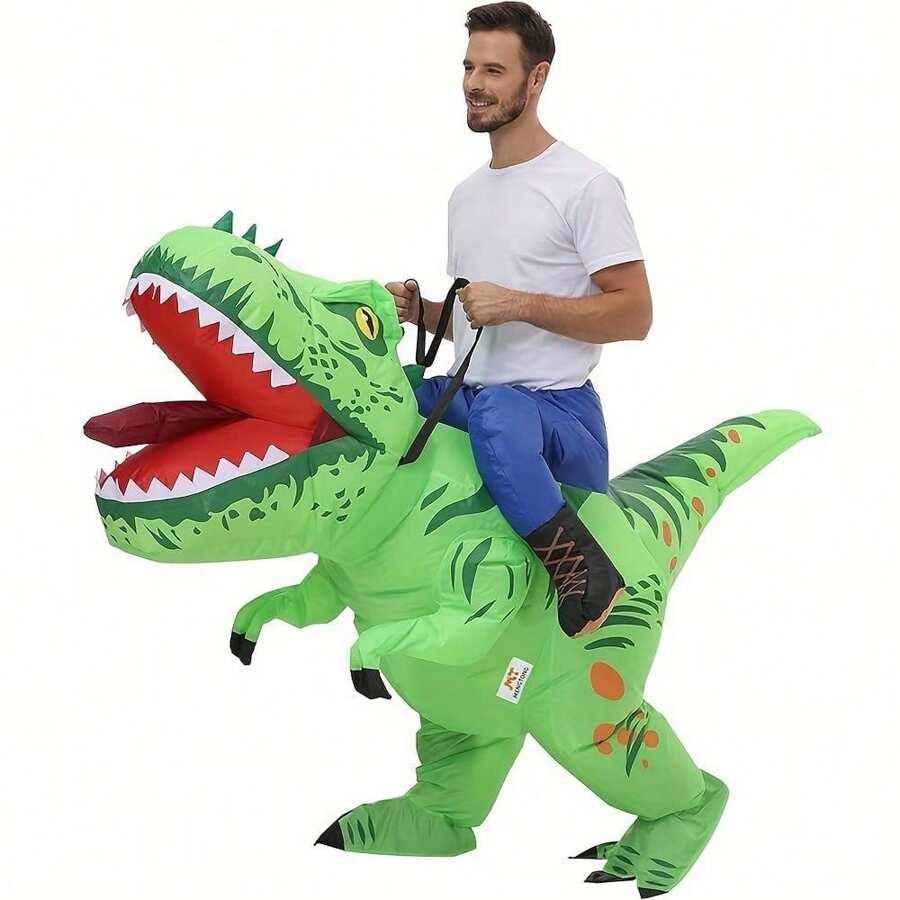 dmuchane przebranie dinozaur