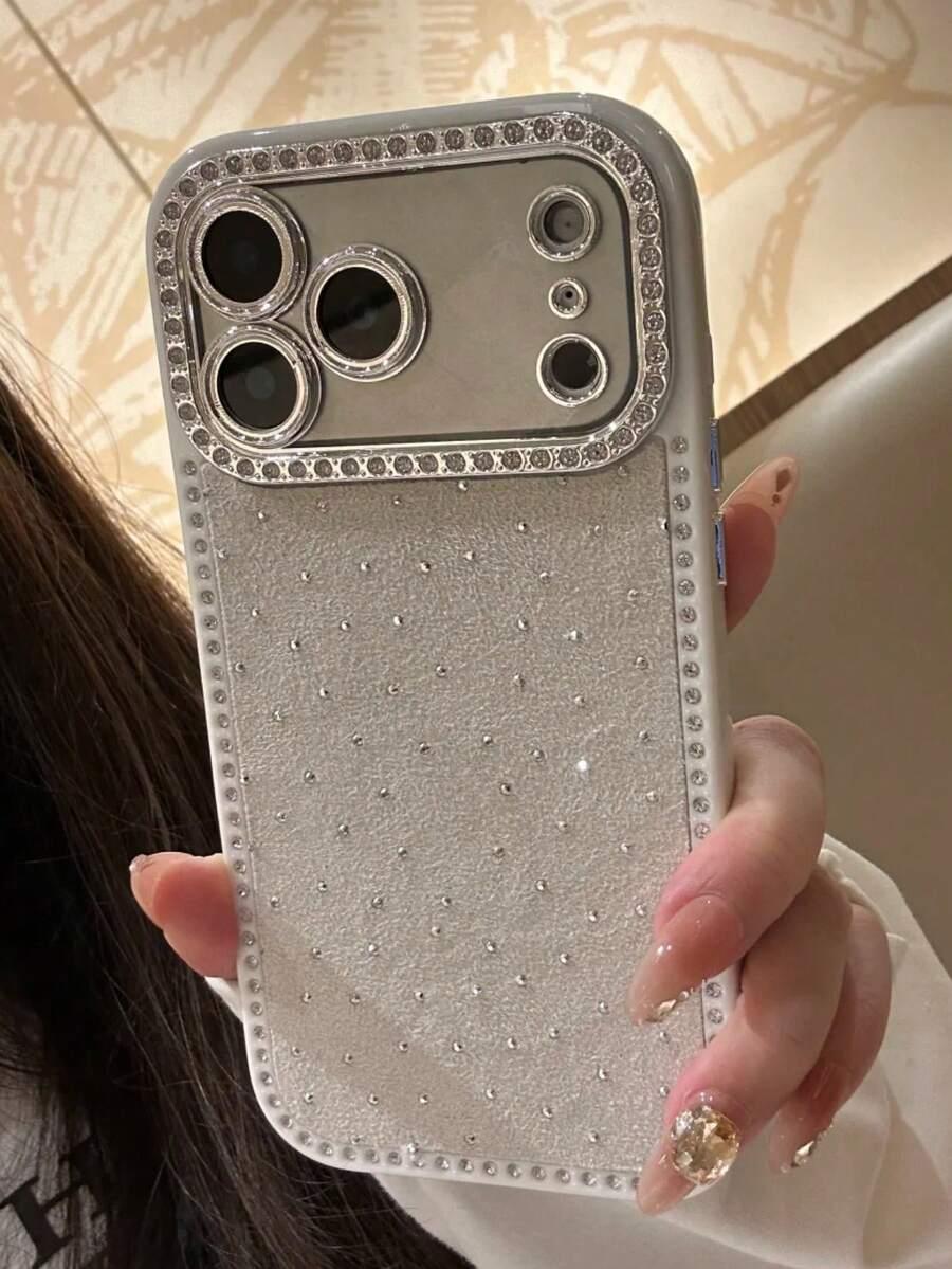 BIAŁE ETUI NA TELEFON IPHONE 16 PRO