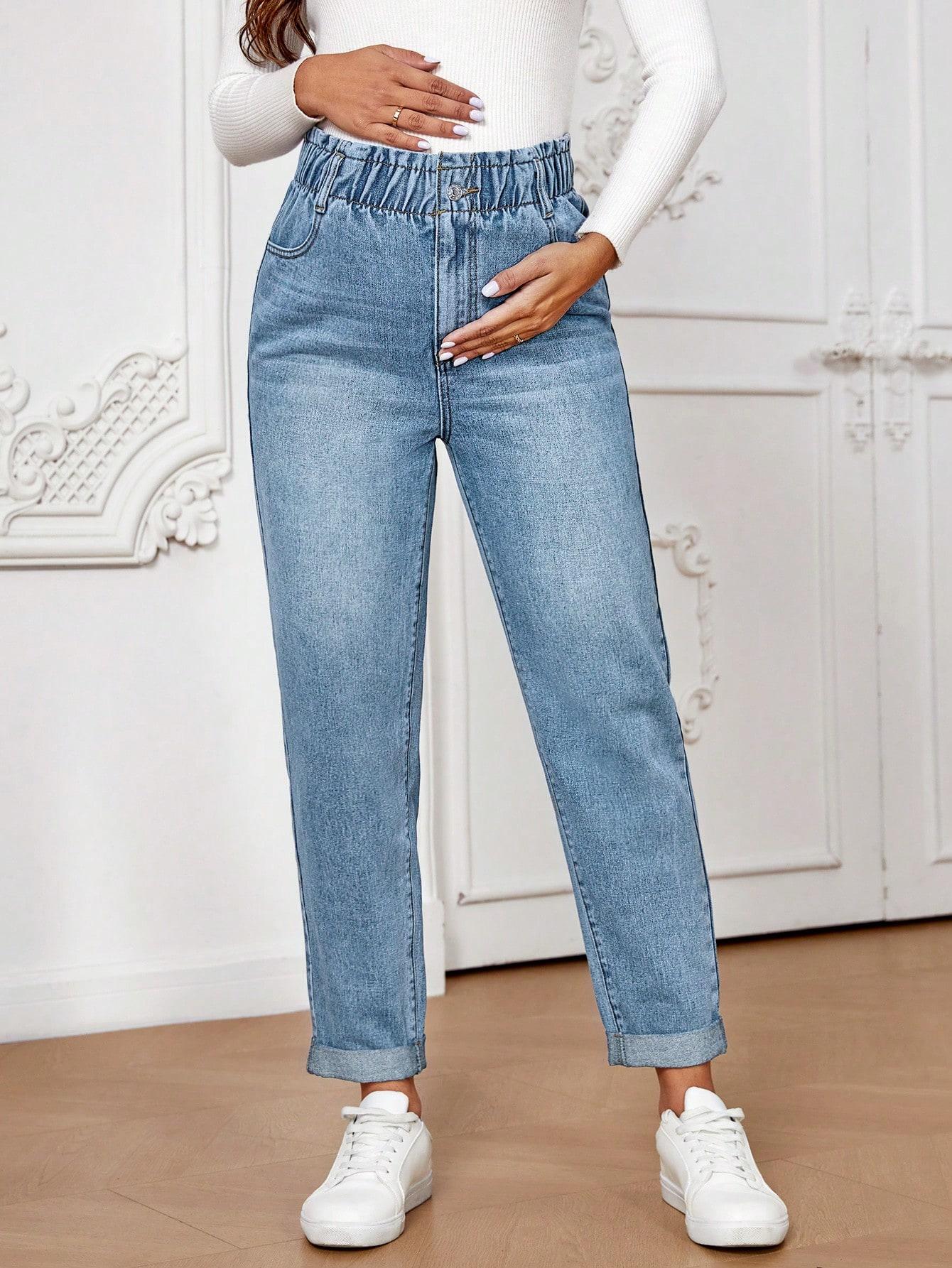 SPODNIE CIĄŻOWE JEANS