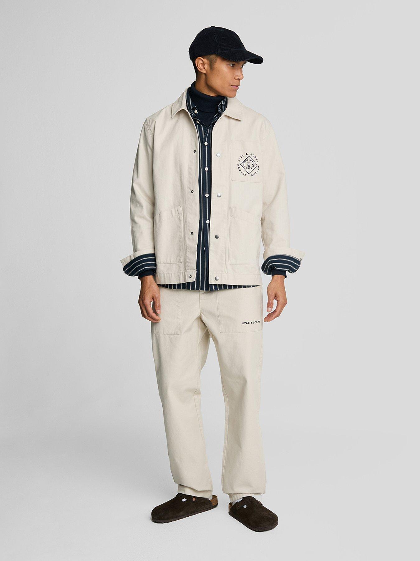 LYLE&SCOTT SPODNIE MĘSKIE W36