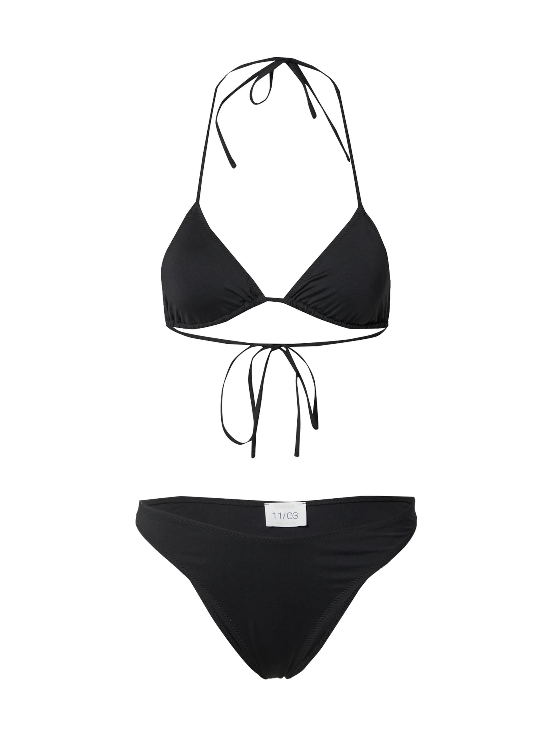 czarny dół od bikini