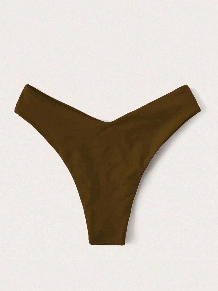 BRĄZOWY DÓŁ OD BIKINI