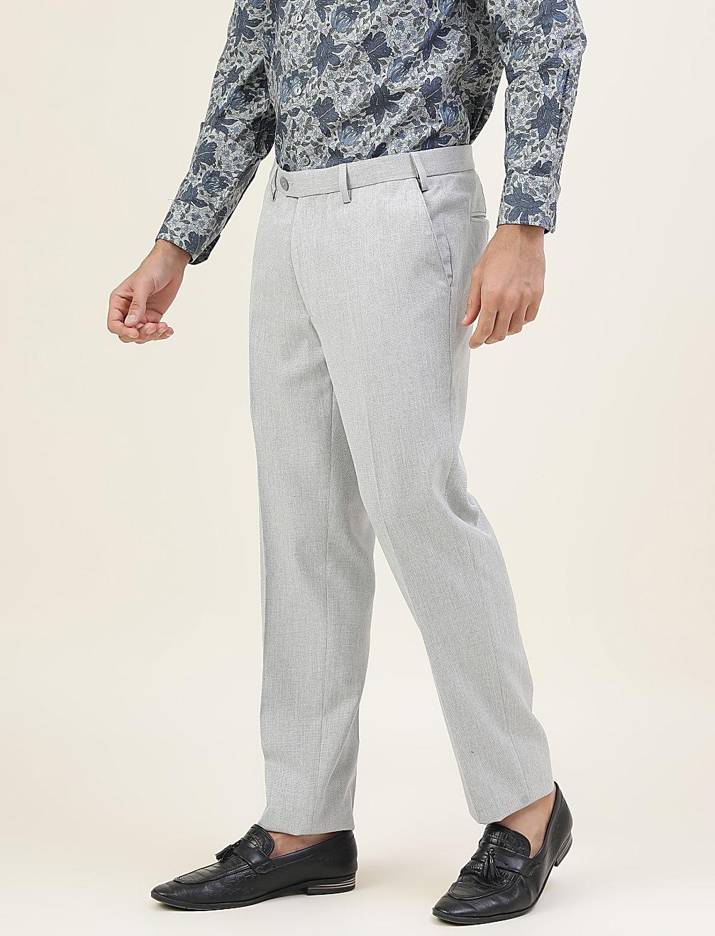 SZARE SPODNIE T15-4235K-T1